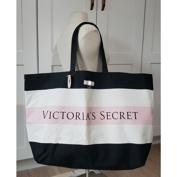Victoria's Secret Handbags - Victorias Secret Bag Y2K Large Tote Limited Edition Getaway Weekender Barbiecore